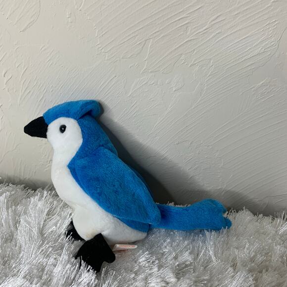 TY Beanie Babies Blue Bird Rocket 1998 No Tag - Picture 5 of 5